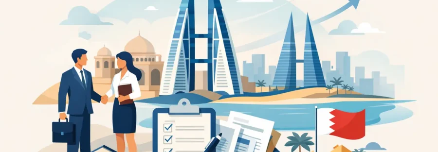 كيف افتح شركة في البحرين بخطوات واضحة