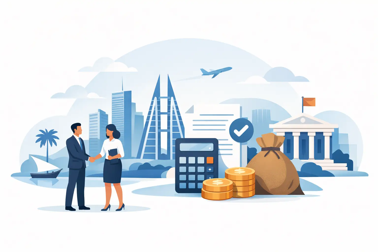 تكلفة تأسيس شركة في البحرين: ما الذي تدفعه؟