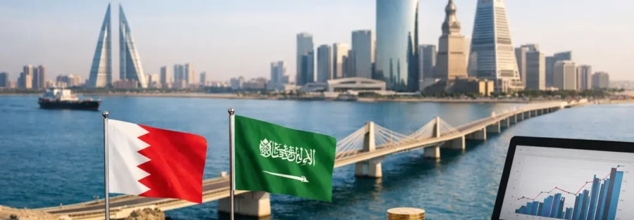 كيف ادخل السوق السعودي من البحرين عمليًا