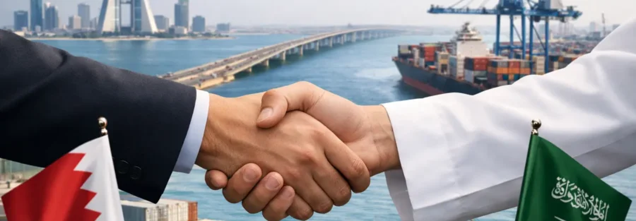 الربط التجاري بين البحرين والسعودية وفرص التوسع